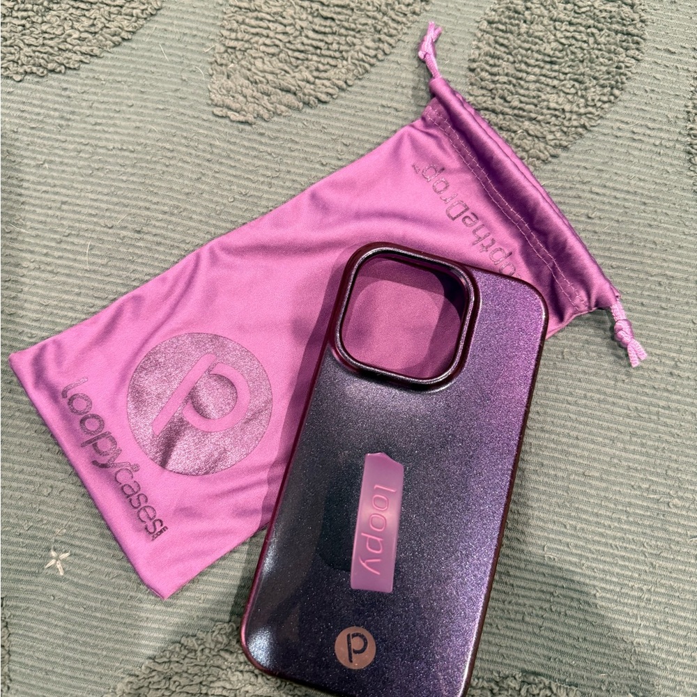 Loopy Case Sparkling Purple Phone Case